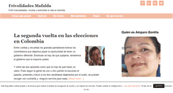 Desktop Screenshot of frivolidadesmafalda.com